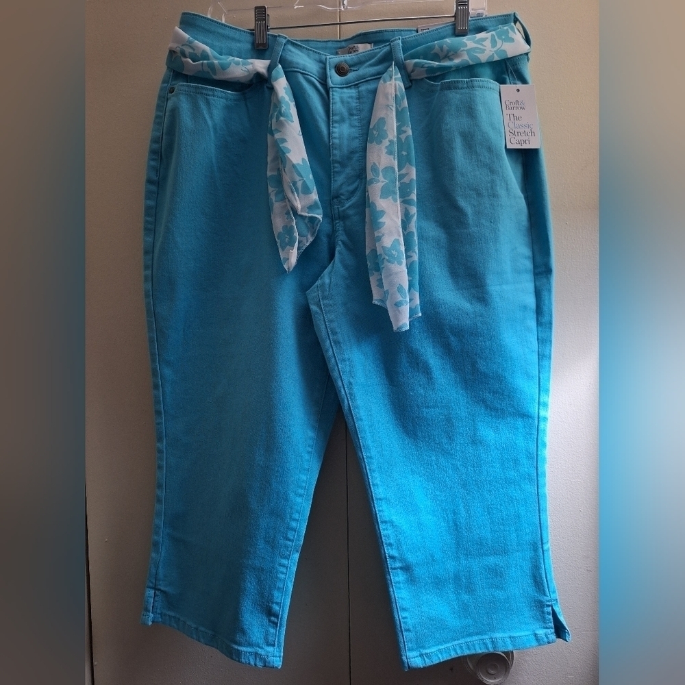 Croft & Barrow Classic Stretch Capris